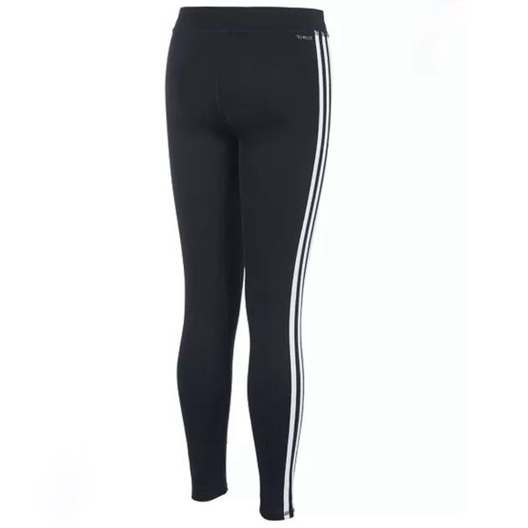 ADIDAS • Girls Aeroready Long Tight Leggings Pants Athletic Workout - Picture 3 of 7